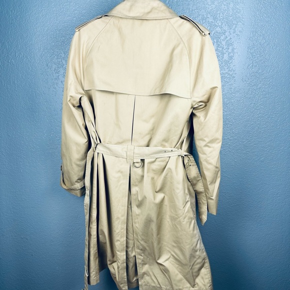 harbor master mariner II Vintage 1970s Wool/Nylon Double Breasted Trench Coat - Picture 2 of 8